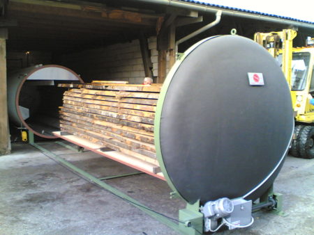 Мобильная сушильная камера для древесины, TeraWood